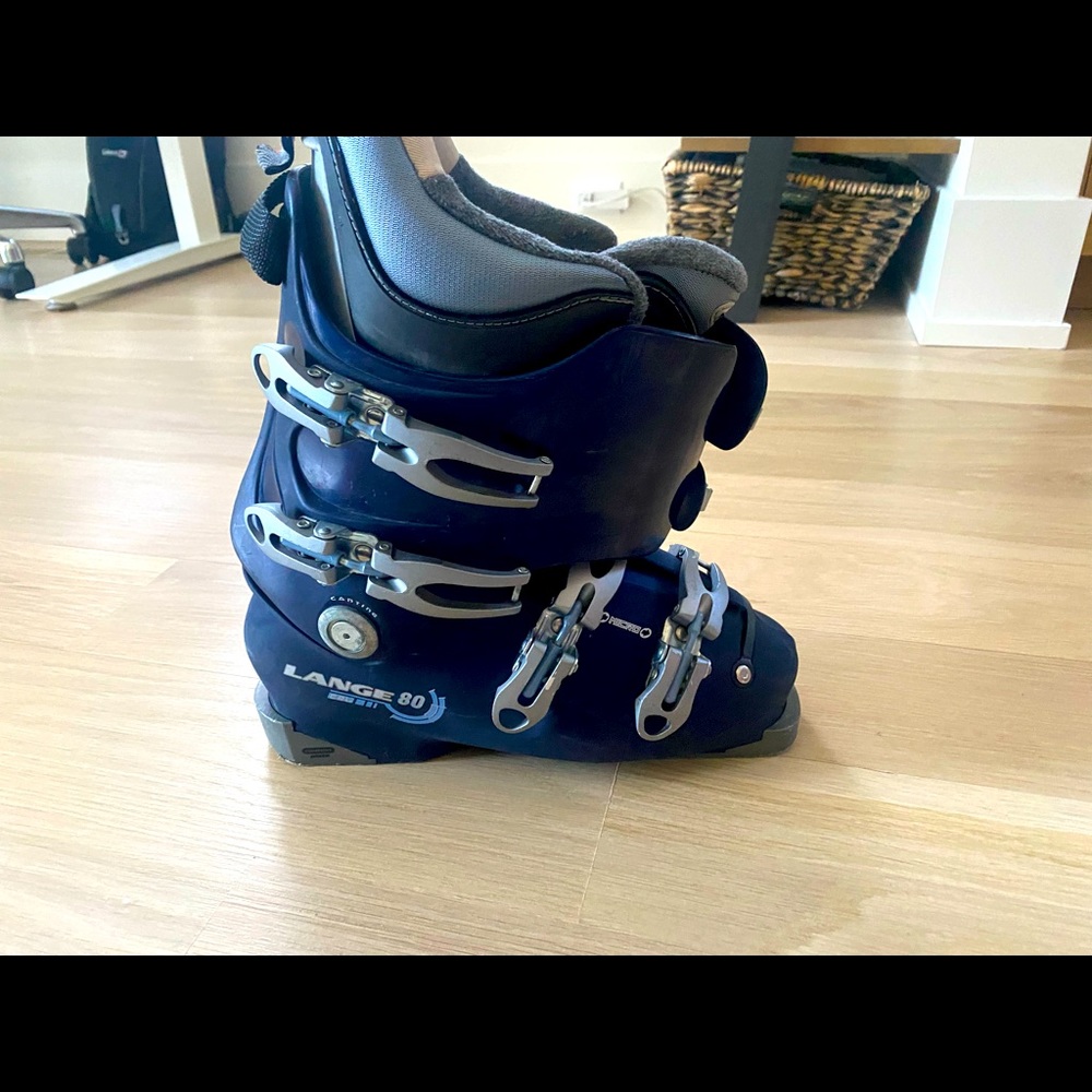 Lange CRL 80 Ski Boots Mens 8 Womens 9.5